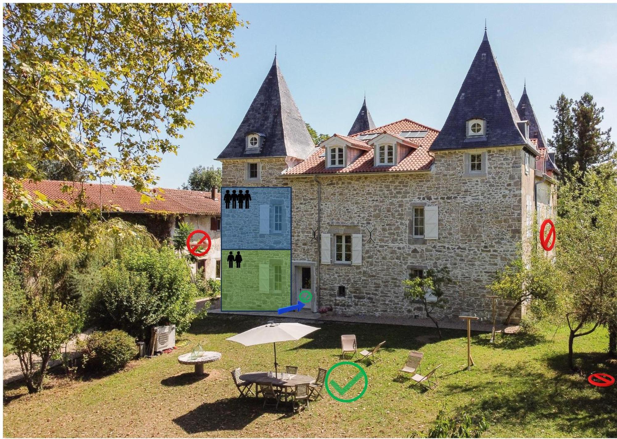 Chateau De Souhy Urcuit Exterior foto